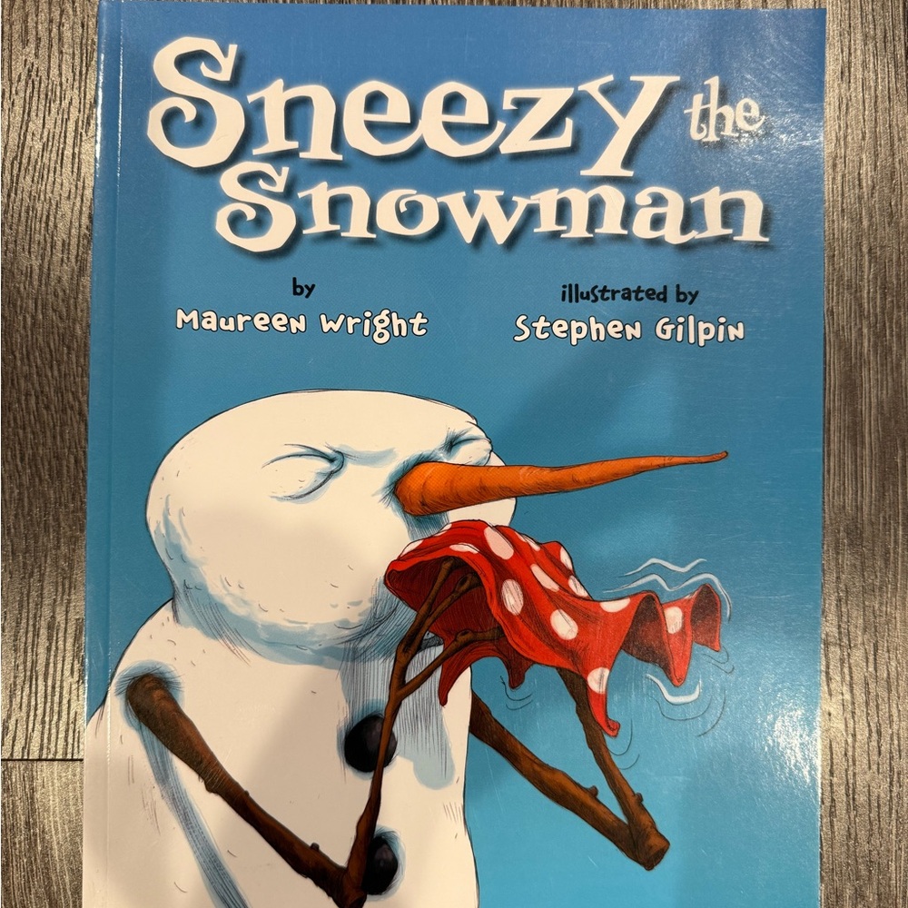Sneezy the Snowman Book